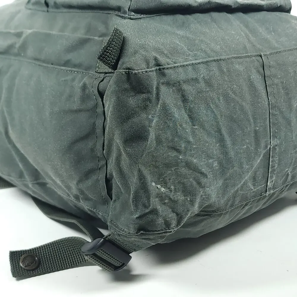 Fjallraven Kanken 23510 Medium Gray Nylon Swedish Daypack Backpack